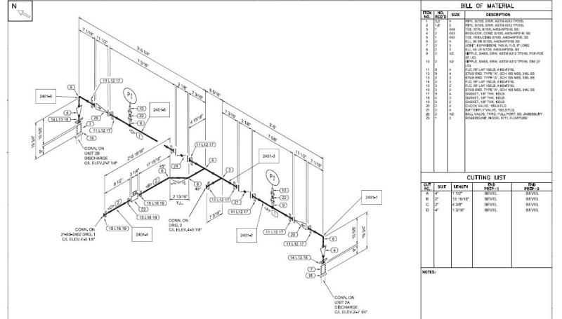 Fabrication Isometric